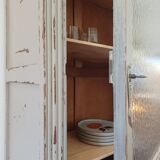 Parisian art-deco glazed wardrobe