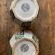 Pair of art deco vases in Sarreguemines earthenware