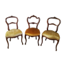 3 rock-style chairs