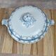 Soupière vintage Palissy England bleu & blanc