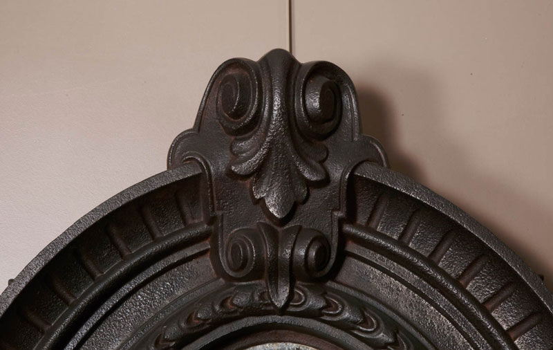 Mirror cast iron ox eye