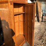 Walnut bramble ice cabinet 1950