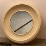 Vintage plastic round mirror