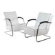 1930s Bauhaus Armchairs, Mücke & Melder, Pair of 2
