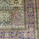Oriental rug 100% silk hand-knotted – Bakhtiar box pattern 203x124 cm