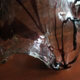 Large art glass pendant light, Pertti Santalahti for Humppila, Norway 1960s