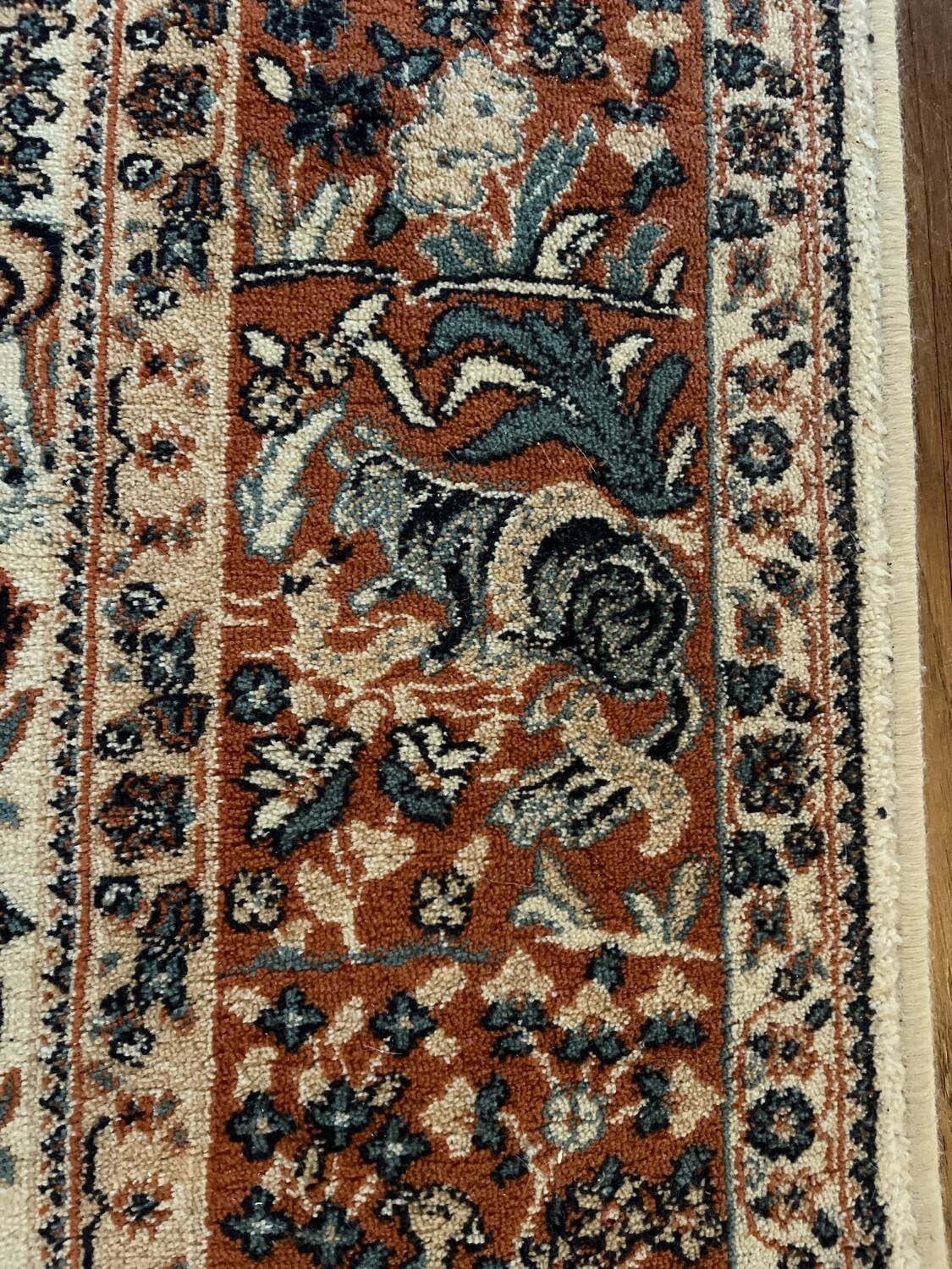Wool rug Anatolia collection Eastern medal