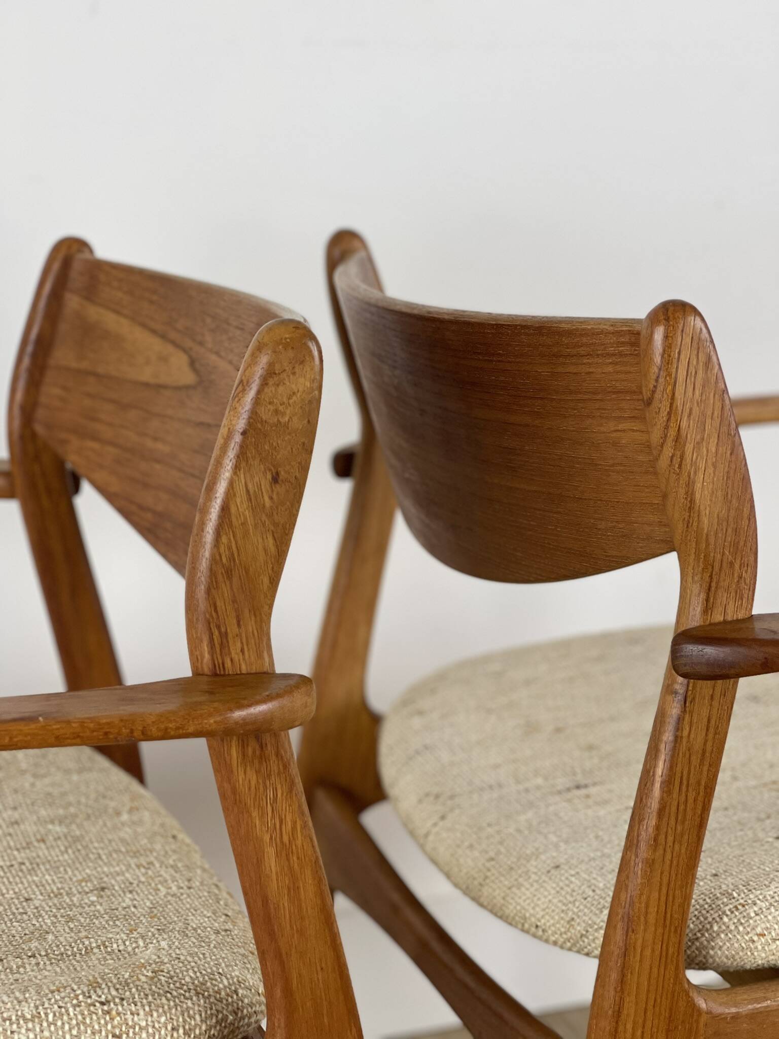 Pair of Danish armchairs by PE Jorgensen