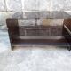 Table basse vintage en plexiglas