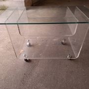 David Lange rolling table for Roche Bobois
