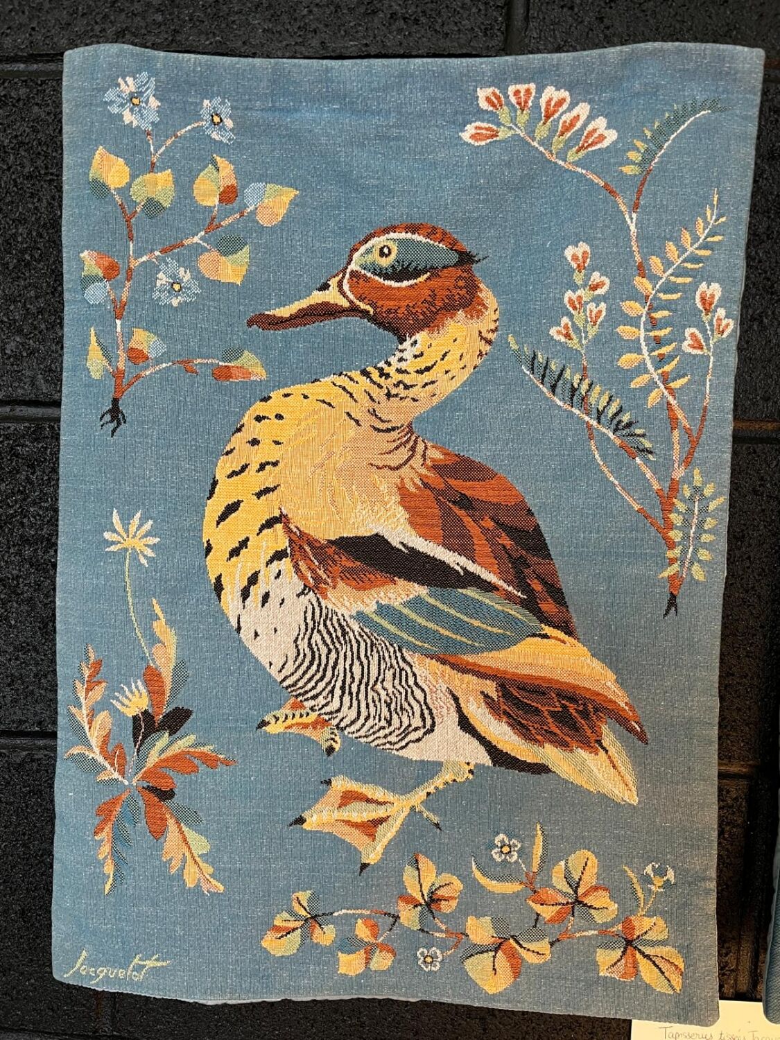 Jacquard tapestry