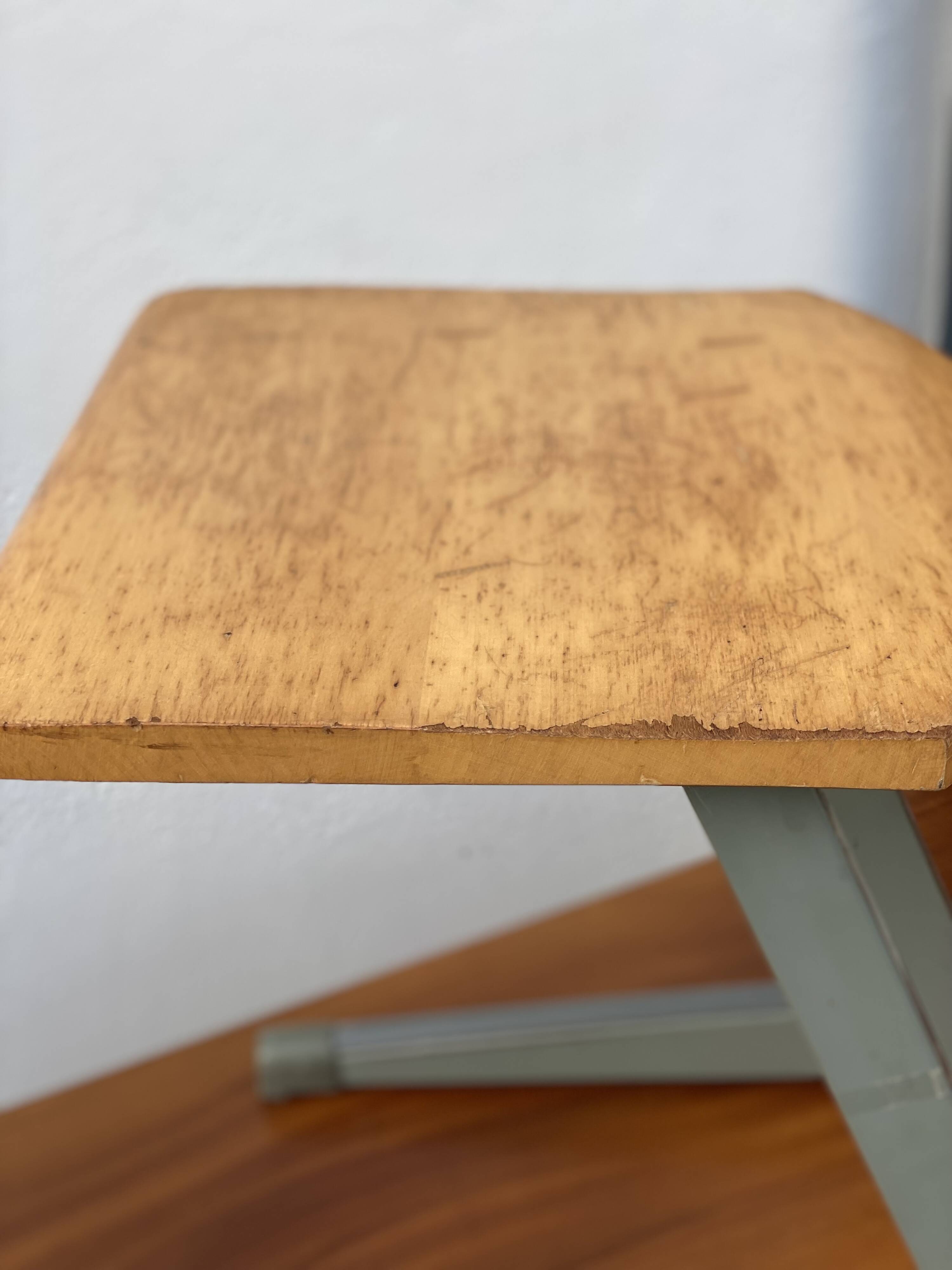 Vintage Industrial Style Office Desk and Chair