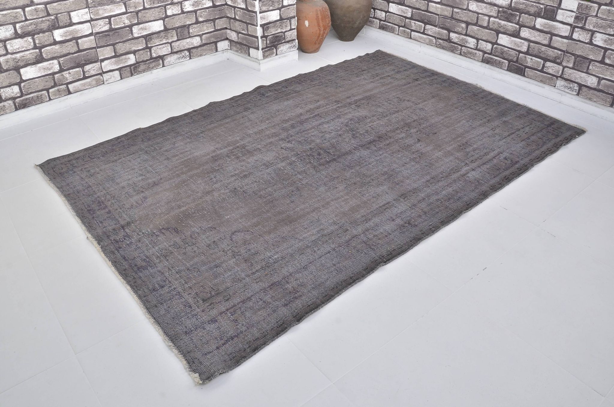 Oushak Vintage Handknotted Rug sku 1497