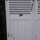 Shutters 4 leaves H148xW245cm (2) antique oak louvres pair 2