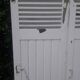 Shutters 4 leaves H148xW245cm (2) antique oak louvres pair 2
