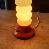 Vintage opaline white lamp