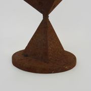 Futuristic Art Deco cast iron paperpress