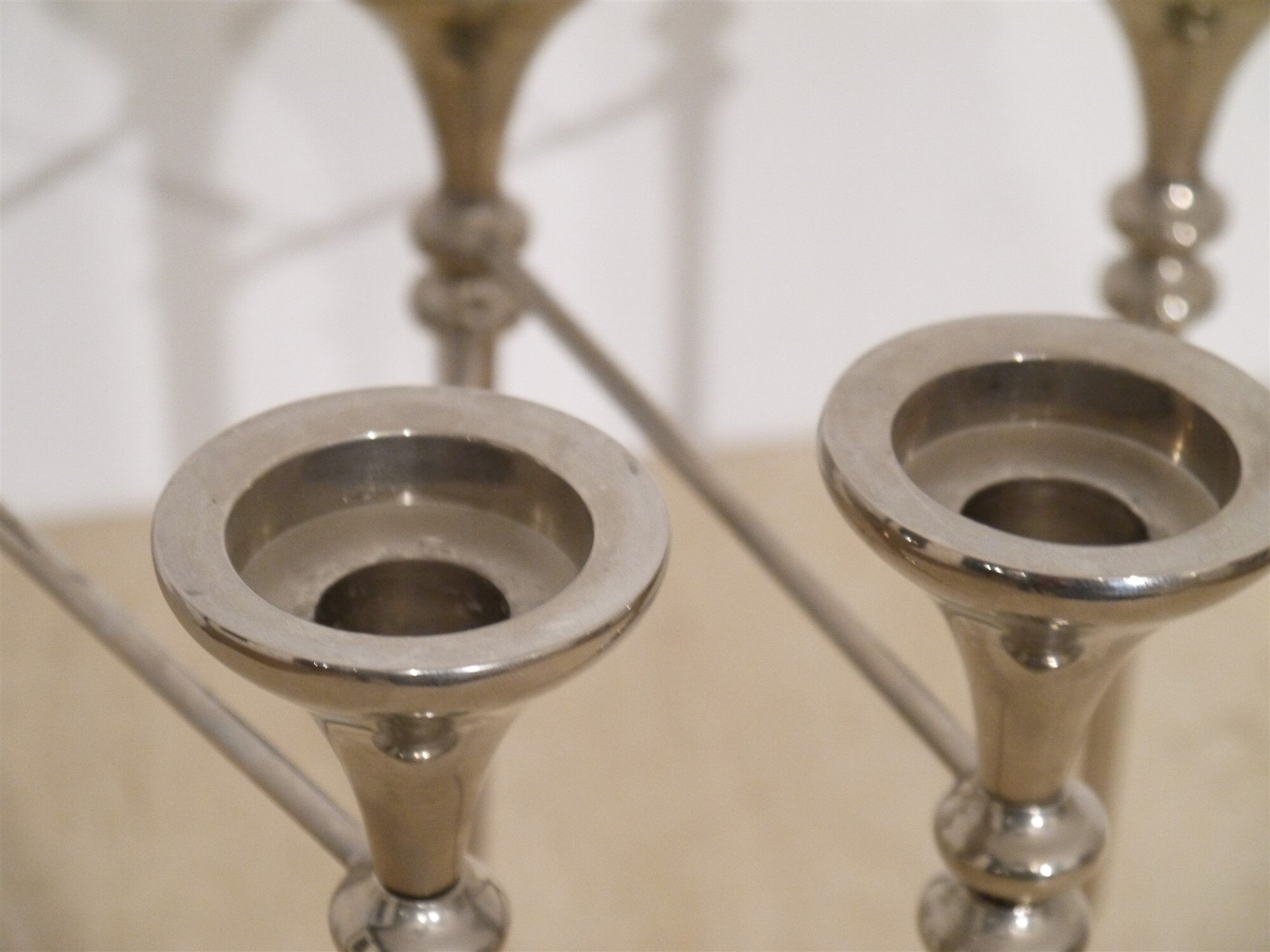 Vintage articulated candle holder 1970