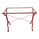 Wrought iron bistro table