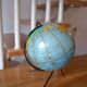 World map globe Girard Barrère 60s
