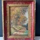 Old impressionist painting, autumn forest, framed, signed, late 19th century