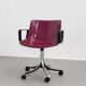 Vintage designer office armchair by Osvaldo Borsani for Tecno, Modus model