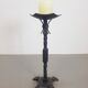 Brutalist Cast Iron Candleholder, Germany, 1960s