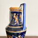 Ancient Double-Handled Vase Faience Gien Renaissance Model Italian Majolica