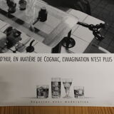 Old poster on Cognac