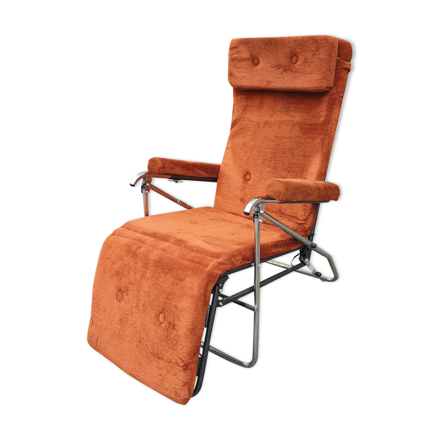 Vintage Folding Armchair by Pierson