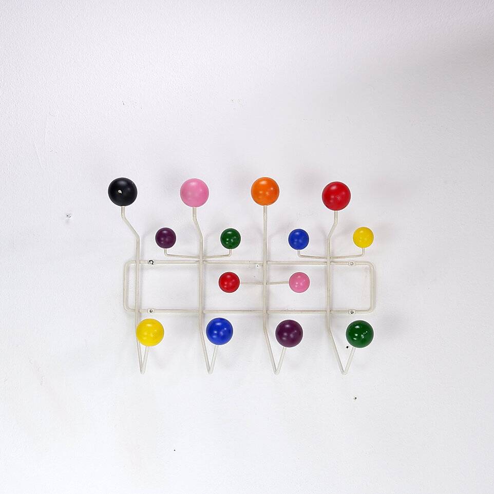 Coat rack multicolour Eames "Hang It All" for Vitra