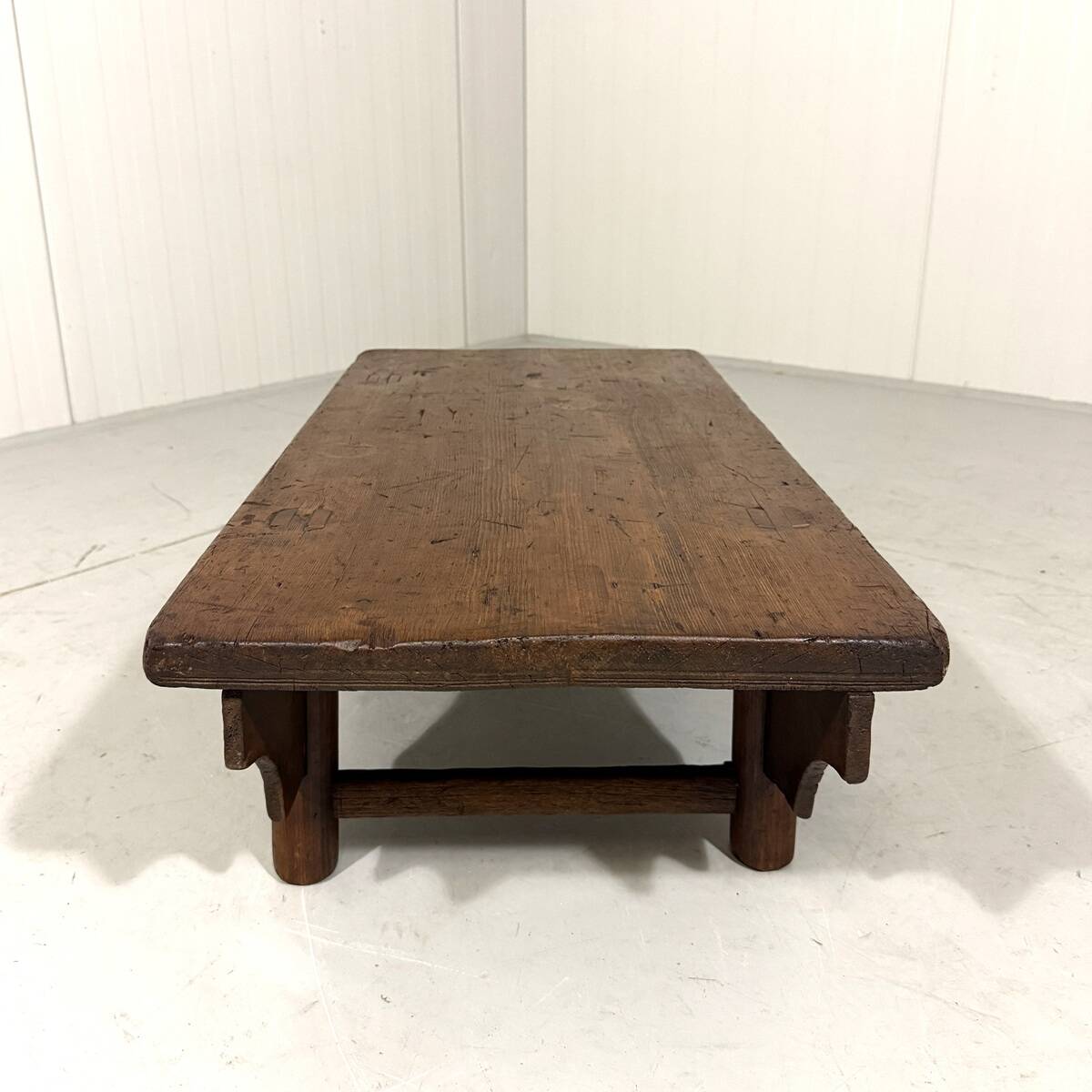 Rustic antique low coffee table side table 1900’s