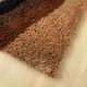 Vintage Modernist Multi-Color High Pile Rya Rug by Concepts Intenational, 1970s