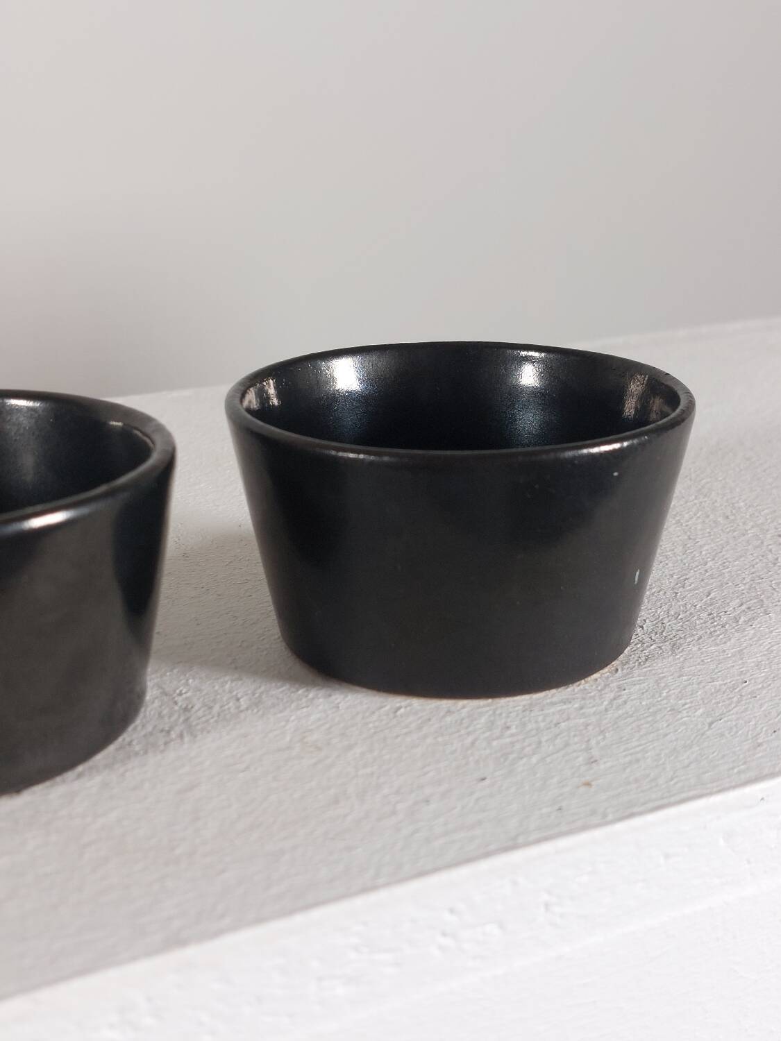Pair of vintage Oxid glaze cups by Hedwig Bollhagen