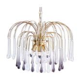 Paolo Venini's "drops" chandelier for Eurolux