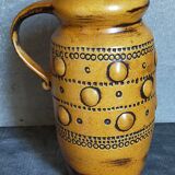 Vintage French ceramic vase 50s