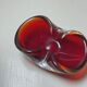 Murano Sommerso Ashtray / Catchall – Ruby Red (Circa 1960)