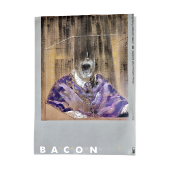 Affiche exposition Francis Bacon