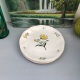 Flat plates stamped saline France