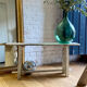 Wooden bench