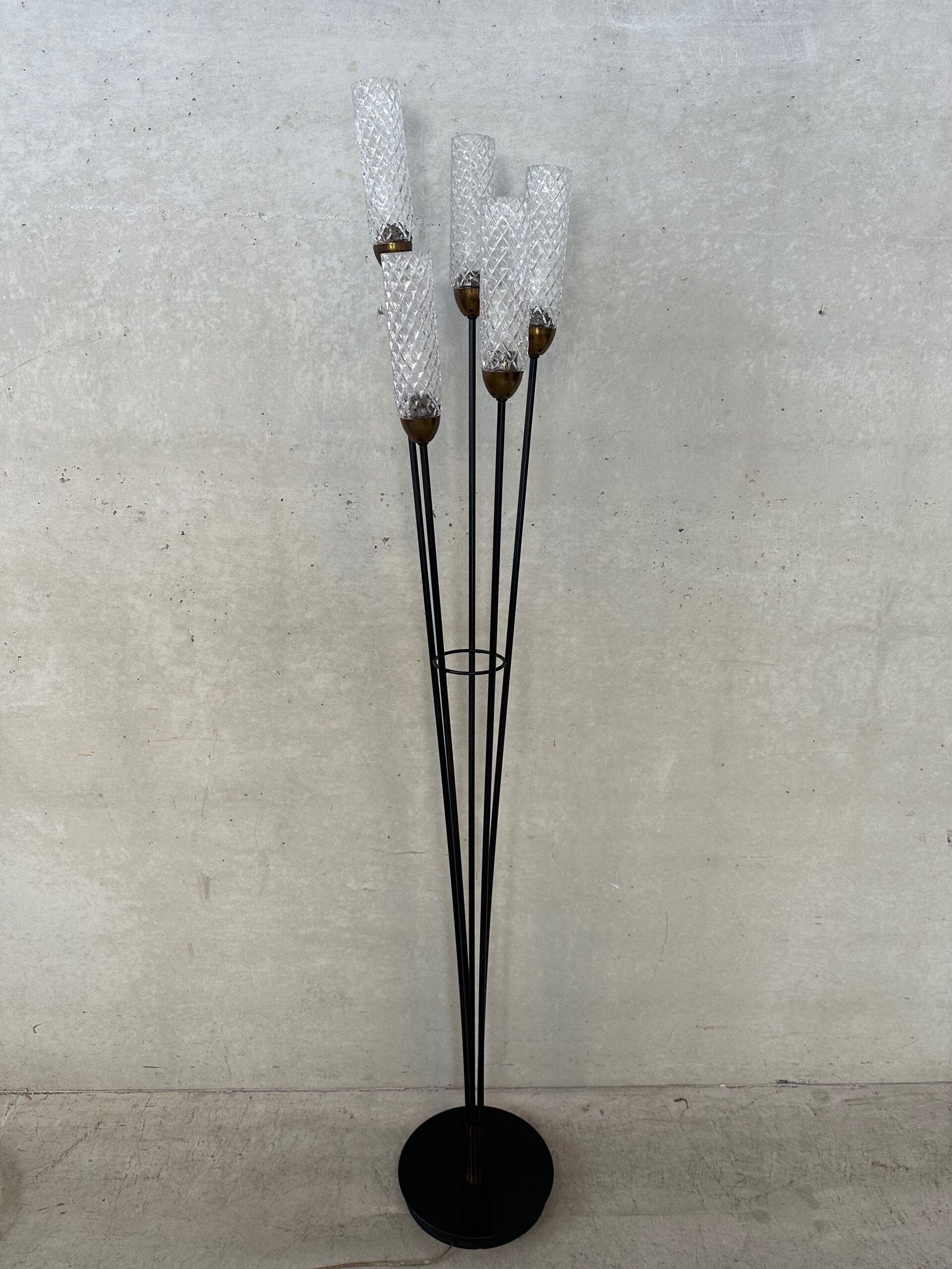 Vintage 1950s floor lamp