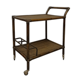 Bamboo and rattan bar service