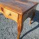 large double-sided walnut desk 3 drawers 2 pulls