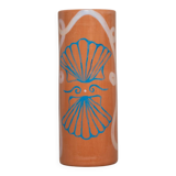 Sea shells - terracotta ceramic vase