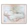 The Antilles, old map 1887 – Vintage geographical map.