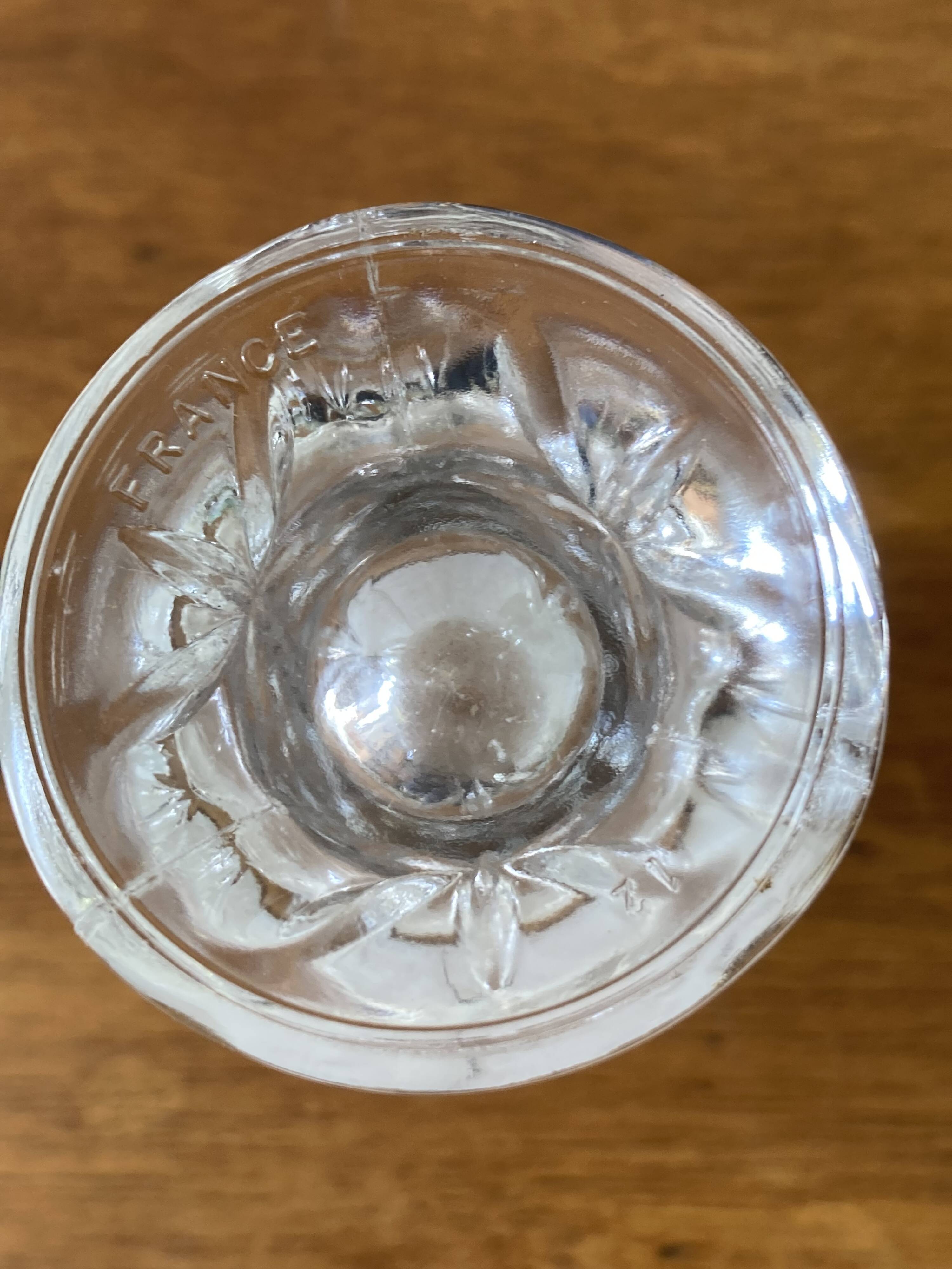 Vintage chiseled vase