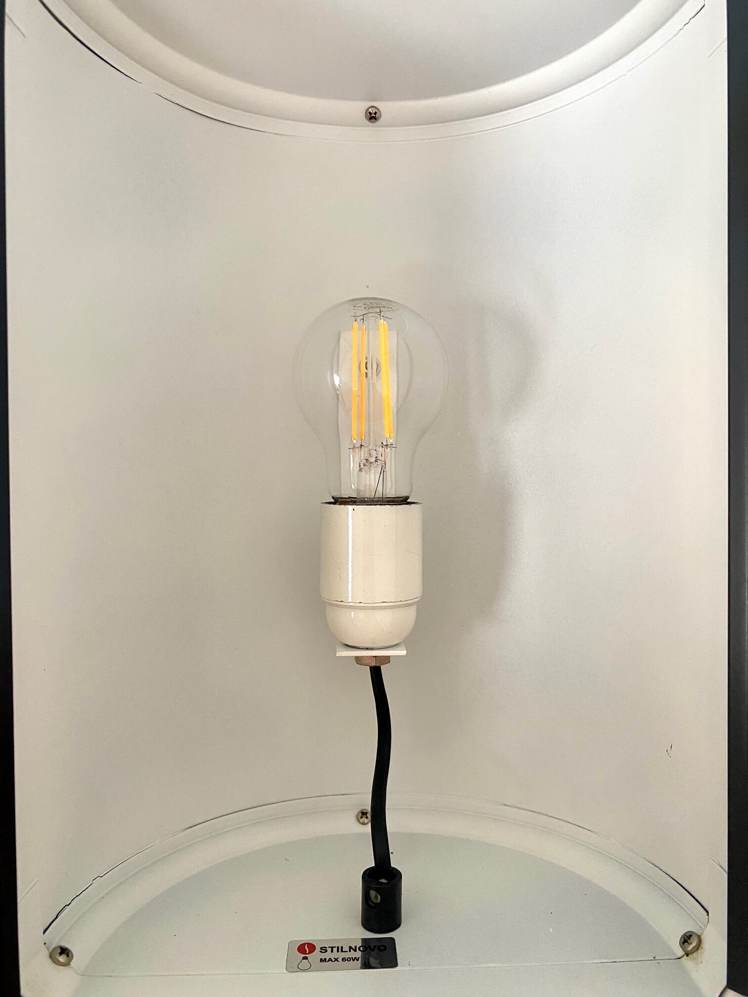 Table lamp model valigia by Ettore Sottsass for Stilnovo, 1977