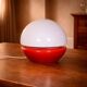 Lampe de table champignon en verre par Štěpán Tabery, années 1960