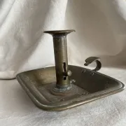 Old bedroom candlestick, "cellar rat" candlestick from the 19th century.