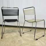 Paire de chaises scoubidou enfant